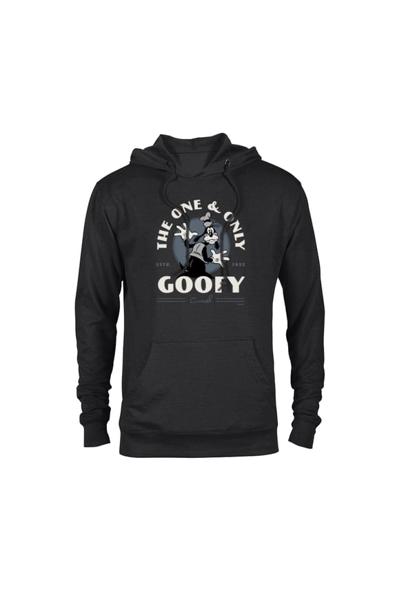 Disney 100 The One & Only Goofy Gwarsh Est 1932 Vintage D100 - Pullover Hoodie for Adults - Customized-Black