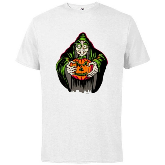 Disney 100 Villains Evil Queen Witch Snow White Halloween - Short Sleeve Cotton T-Shirt for Adults - Customized-White