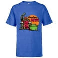 thumbnail image 1 of Disney 100 Villains Horned King The Black Cauldron Halloween - Short Sleeve T-Shirt for Kids - Customized-Royal, 1 of 5