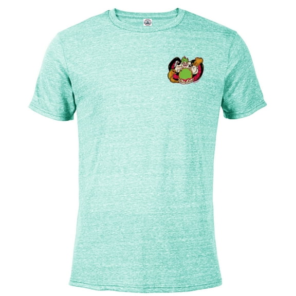 Disney 100 Villains The Little Mermaid Ursula Halloween D100 - Short Sleeve Blended T-Shirt for Adults - Customized-Celadon Snow Heather