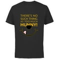 thumbnail image 1 of Disney 100 Winnie the Pooh No Such Thing as Too Much Hunny - Short Sleeve Cotton T-Shirt for Adults - Customized-Black, 1 of 5