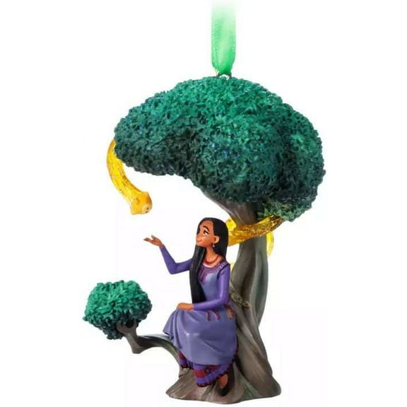 Disney 100 Wish Asha and Star Christmas Sketchbook Ornament New with Tag