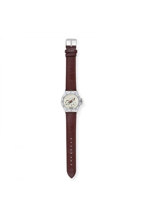 Disney 100 Year Anniversary Clockwork Watch with Leather Strap