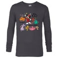 thumbnail image 1 of Disney 100 Years of Music and Wonder Color Fill Tunes D100 - Long Sleeve T-Shirt for Men - Customized-Charcoal Heather, 1 of 5