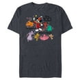 thumbnail image 1 of Disney 100 Years of Music and Wonder Color Fill Tunes D100 - Short Sleeve Blended T-Shirt for Adults - Customized-Navy Heather, 1 of 5