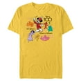 thumbnail image 1 of Disney 100 Years of Music and Wonder Color Fill Tunes D100 - Short Sleeve Blended T-Shirt for Adults - Customized-Yellow, 1 of 5