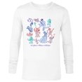 thumbnail image 1 of Disney 100 Years of Music and Wonder Color Trio D100 - Long Sleeve T-Shirt for Men - Customized-White, 1 of 5