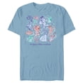 thumbnail image 1 of Disney 100 Years of Music and Wonder Color Trio D100 - Short Sleeve Blended T-Shirt for Adults - Customized-Ocean Blue, 1 of 5