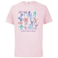 thumbnail image 1 of Disney 100 Years of Music and Wonder Color Trio D100 - Short Sleeve Cotton T-Shirt for Adults - Customized-Soft Pink, 1 of 5
