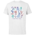 thumbnail image 1 of Disney 100 Years of Music and Wonder Color Trio D100 - Short Sleeve Cotton T-Shirt for Adults - Customized-White, 1 of 5