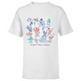 thumbnail image 1 of Disney 100 Years of Music and Wonder Color Trio D100 - Short Sleeve T-Shirt for Kids - Customized-White, 1 of 5