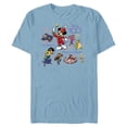 thumbnail image 1 of Disney 100 Years of Music and Wonder Full Color Tunes D100 - Short Sleeve Blended T-Shirt for Adults - Customized-Ocean Blue, 1 of 5