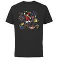 thumbnail image 1 of Disney 100 Years of Music and Wonder Full Color Tunes D100 - Short Sleeve Cotton T-Shirt for Adults - Customized-Black, 1 of 5