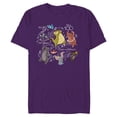 thumbnail image 1 of Disney 100 Years of Music and Wonder Louis & Friends D100 - Short Sleeve Blended T-Shirt for Adults - Customized-Purple, 1 of 5