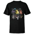 thumbnail image 1 of Disney 100 Years of Music and Wonder Louis & Friends D100 - Short Sleeve T-Shirt for Kids - Customized-Black, 1 of 5