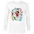 thumbnail image 1 of Disney 100 Years of Music and Wonder Mickey Color Fill D100 - Long Sleeve T-Shirt for Men - Customized-White, 1 of 5