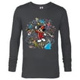 thumbnail image 1 of Disney 100 Years of Music and Wonder Mickey Full Color D100 - Long Sleeve T-Shirt for Men - Customized-Charcoal Heather, 1 of 5