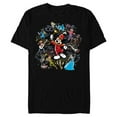 thumbnail image 1 of Disney 100 Years of Music and Wonder Mickey Full Color D100 - Short Sleeve Blended T-Shirt for Adults - Customized-Black, 1 of 5