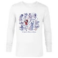 thumbnail image 1 of Disney 100 Years of Music and Wonder Mickey Mouse D100 - Long Sleeve T-Shirt for Men - Customized-White, 1 of 5