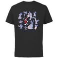 thumbnail image 1 of Disney 100 Years of Music and Wonder Mickey Mouse D100 - Short Sleeve Cotton T-Shirt for Adults - Customized-Black, 1 of 5