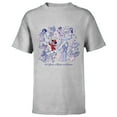thumbnail image 1 of Disney 100 Years of Music and Wonder Mickey Mouse D100 - Short Sleeve T-Shirt for Kids - Customized-Athletic Heather, 1 of 5