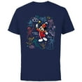 thumbnail image 1 of Disney 100 Years of Music and Wonder Mickey’s Music D100 - Short Sleeve Cotton T-Shirt for Adults - Customized-Navy, 1 of 5