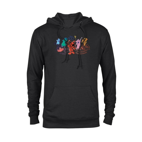Disney 100 Years of Music and Wonder Piano Color Fill D100 - Pullover Hoodie for Adults - Customized-Black