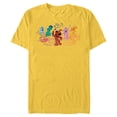 thumbnail image 1 of Disney 100 Years of Music and Wonder Piano Color Fill D100 - Short Sleeve Blended T-Shirt for Adults - Customized-Yellow, 1 of 5