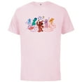 thumbnail image 1 of Disney 100 Years of Music and Wonder Piano Color Fill D100 - Short Sleeve Cotton T-Shirt for Adults - Customized-Soft Pink, 1 of 5