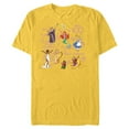 thumbnail image 1 of Disney 100 Years of Music and Wonder Princess Songs D100 - Short Sleeve Blended T-Shirt for Adults - Customized-Yellow, 1 of 5