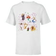 thumbnail image 1 of Disney 100 Years of Music and Wonder Princess Songs D100 - Short Sleeve T-Shirt for Kids - Customized-White, 1 of 5