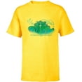 thumbnail image 1 of Disney 100 Years of Music and Wonder Spring Sprite D100 - Short Sleeve T-Shirt for Kids - Customized-Yellow, 1 of 5