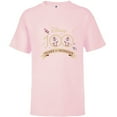 thumbnail image 1 of Disney 100 Years of Wonder Chip 'n Dale Muted Cute D100 - Short Sleeve T-Shirt for Kids - Customized-Soft Pink, 1 of 5