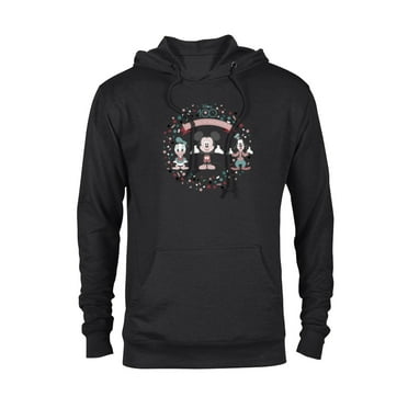 Disney 100 Years of Wonder Mickey Donald & Goofy Muted D100 - Pullover Hoodie for Adults - Customized-Black