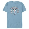 thumbnail image 1 of Disney 100 Years of Wonder Mickey Donald & Goofy Muted D100 - Short Sleeve Blended T-Shirt for Adults - Customized-Ocean Blue, 1 of 5