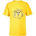 thumbnail image 1 of Disney 100 Years of Wonder Mickey Donald & Goofy Muted D100 - Short Sleeve T-Shirt for Kids - Customized-Yellow, 1 of 5