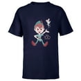 thumbnail image 1 of Disney 100 Years of Wonder Peter Pan Tinker Bell Muted D100 - Short Sleeve T-Shirt for Kids - Customized-Navy, 1 of 5