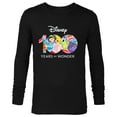 thumbnail image 1 of Disney 100 Years of Wonder Pixar Happy Faces Stickers D100 - Long Sleeve T-Shirt for Men - Customized-Black, 1 of 5