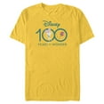 thumbnail image 1 of Disney 100 Years of Wonder Tinker Bell Muted Cute D100 - Short Sleeve Blended T-Shirt for Adults - Customized-Yellow, 1 of 5