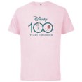 thumbnail image 1 of Disney 100 Years of Wonder Tinker Bell Muted Cute D100 - Short Sleeve Cotton T-Shirt for Adults - Customized-Soft Pink, 1 of 5
