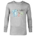 thumbnail image 1 of Disney 100 and Pixar’s Monsters Inc We Scare Because We Care - Long Sleeve T-Shirt for Men - Customized-Athletic Heather, 1 of 5