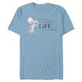 thumbnail image 1 of Disney 100 and Pixar’s Ratatouille Remy Unpredictable Life - Short Sleeve Blended T-Shirt for Adults - Customized-Ocean Blue, 1 of 5
