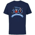 thumbnail image 1 of Disney 100 and Pixar’s The Incredibles 100 Years of Wonder - Short Sleeve Cotton T-Shirt for Adults - Customized-Navy, 1 of 5