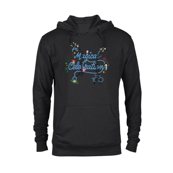 Disney 100 and Pixar’s Toy Story A Magical Celebration D100 - Pullover Hoodie for Adults - Customized-Black