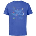 thumbnail image 1 of Disney 100 and Pixar’s Toy Story A Magical Celebration D100 - Short Sleeve Cotton T-Shirt for Adults - Customized-Royal Heather, 1 of 5