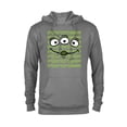 thumbnail image 1 of Disney 100 and Pixar’s Toy Story Alien Face Ooooh D100 - Pullover Hoodie for Adults - Customized-Athletic Heather, 1 of 5
