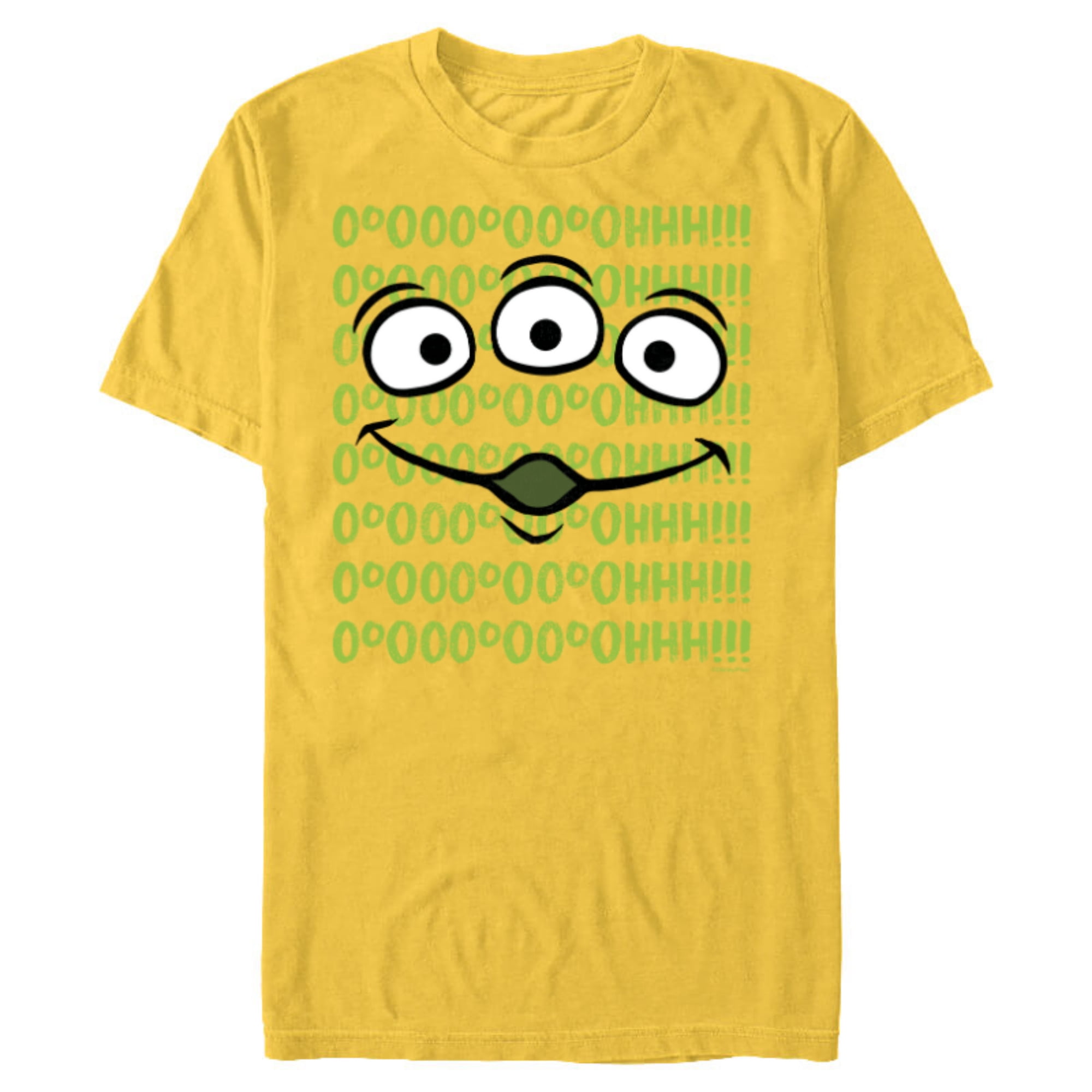 Disney 100 and Pixar’s Toy Story Alien Face Ooooh D100 - Short Sleeve ...