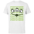 thumbnail image 1 of Disney 100 and Pixar’s Toy Story Alien Face Ooooh D100 - Short Sleeve T-Shirt for Kids - Customized-White, 1 of 5
