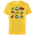 thumbnail image 1 of Disney 100 and Pixar’s Toy Story Stickers D100 - Short Sleeve Cotton T-Shirt for Adults - Customized-Yellow, 1 of 5