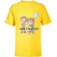 thumbnail image 1 of Disney 100 and Pixar’s Up Carl Ellie Adventure is Out There - Short Sleeve T-Shirt for Kids - Customized-Yellow, 1 of 5